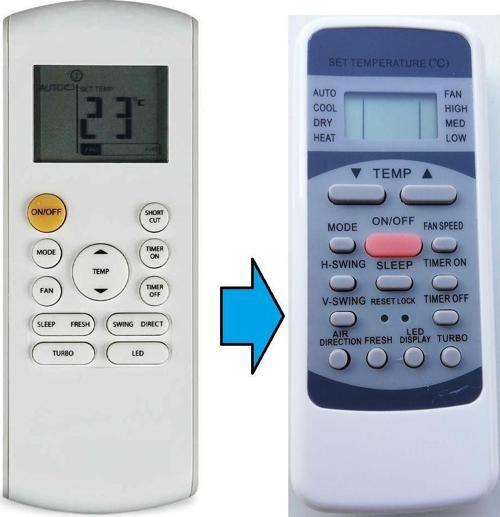 Klima Kumandası RG57B BGE