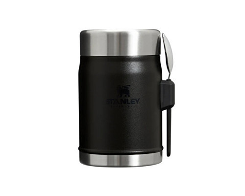 The Legendary Food Jar + Spork 0.4L Yemek Termosu 10-11353-0105 Siyah
