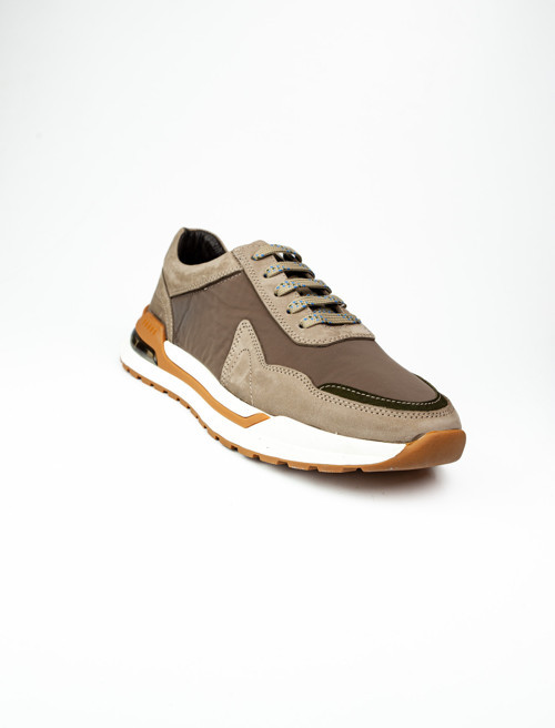 9800 Vizon Deri Erkek Sneaker Ayakkabı