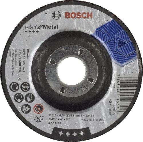- 115*6,0 mm Expert Serisi Bombeli Metal Taşlama Diski (Taş)