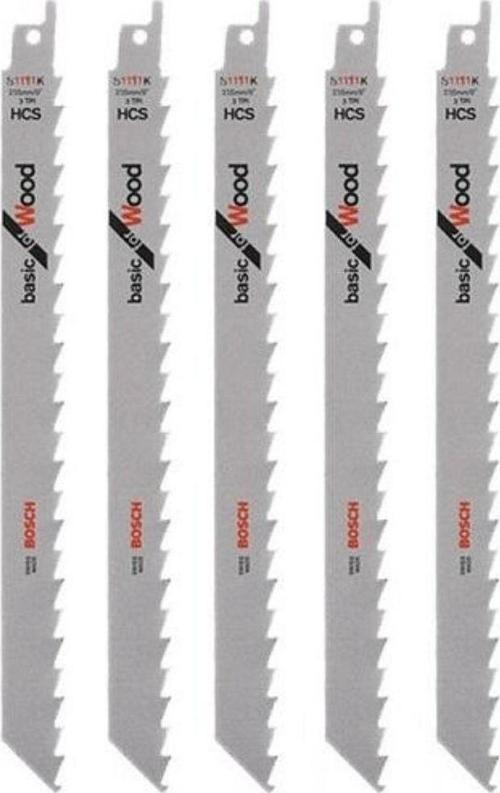 - Basic Serisi Ahşap için Panter Testere Bıçağı S 1111 K - 5'li