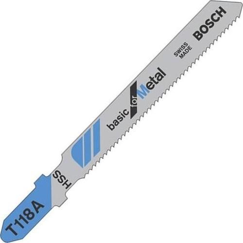 - Ekonomik Seri Metal İçin T 118 A Dekupaj Testeresi Bıçağı - 100'Lü Paket