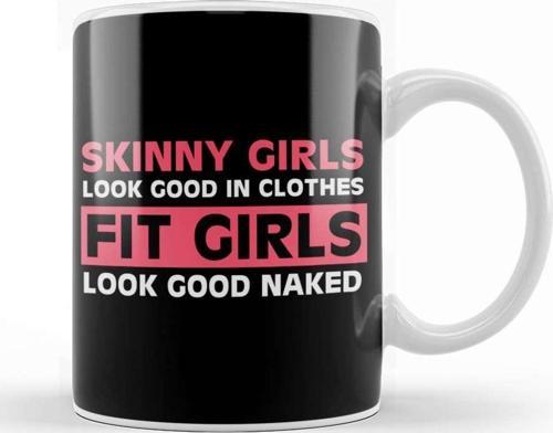 Skinny Girls Look Good In Clothes Fit Girls Look Good Naked Kupa Bardak Porselen