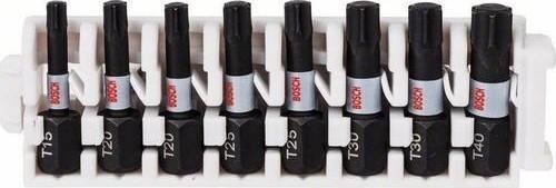 - Impact Control Serisi Vidalama Ucu 8'li T15/T20x2/T25x2/T30x2/T40 *25mm