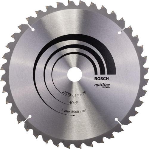- Optiline Serisi Ahşap için Daire Testere Bıçağı 305*30 mm 40 Diş