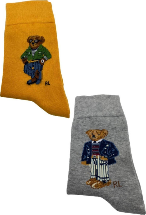 (2 Çift) Teddy Bear Pamuklu Elite Çorap Seti Dikişsiz
