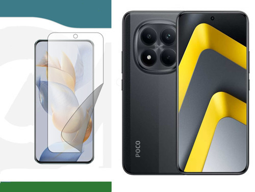 Poco M8 Pro ile Uyumlu Mat Hidrojel Nano Film Ekran Koruyucu(Tempered Cam Değildir!)