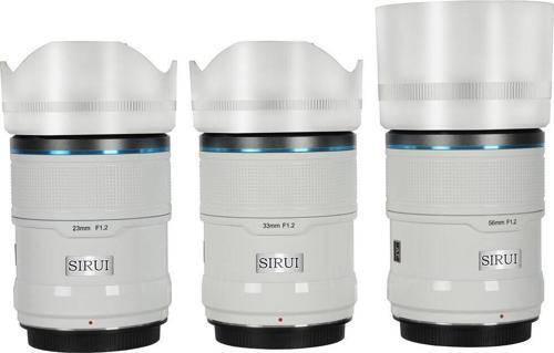 Sniper 23mm, 33mm, 56mm f/1.2 APS-C AF Lens Seti (Sony E, Beyaz)
