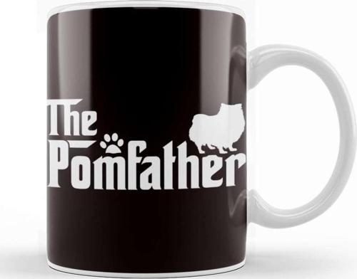 Pomfather Pomeranian Pom Pommy German Spitz Poland Toy Dog Kupa Bardak Porselen