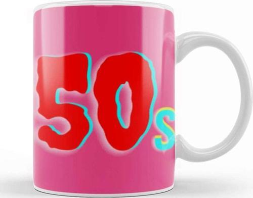2000S Vintage Retro Design Slogan Style Art Tv Kid Movies Kupa Bardak Porselen
