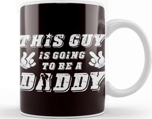 Future Daddy Papa Dad Poppa Newborn Baby Children Stepdad Kupa Bardak Porselen