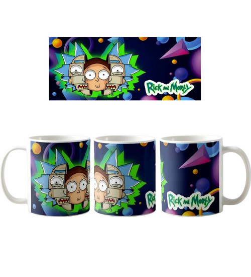 Rick and Morty Porselen Kupa