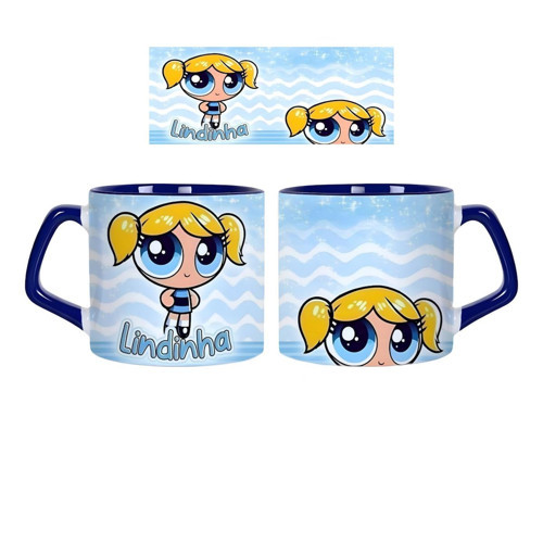 Powerpuff girl Porselen Fincan – kupa bardak 001
