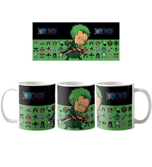 One Piece Porselen Kupa 001
