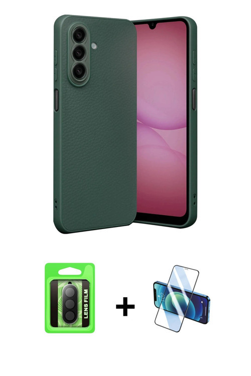 ieg™ Galaxy A17 5G Kılıf Nova Işık - Siyah 3D Antistatik Seramik Nano Ekran Koruyucu + Siyah Raze Me