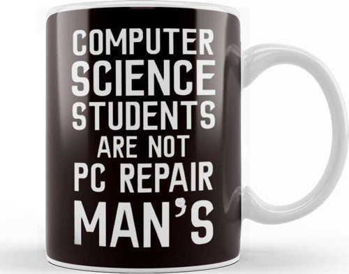 Computer Science Student Coder Developer Programmer Software Kupa Bardak Porselen