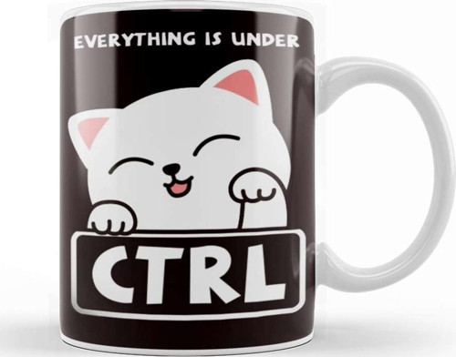Funny Cat Programmer Developer Coder Computer Science Nerd-2 Kupa Bardak Porselen