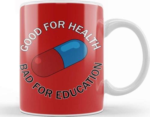 Red Pill Akira Pillakira Capsule Drugs Akira Jacket Kupa Bardak Porselen