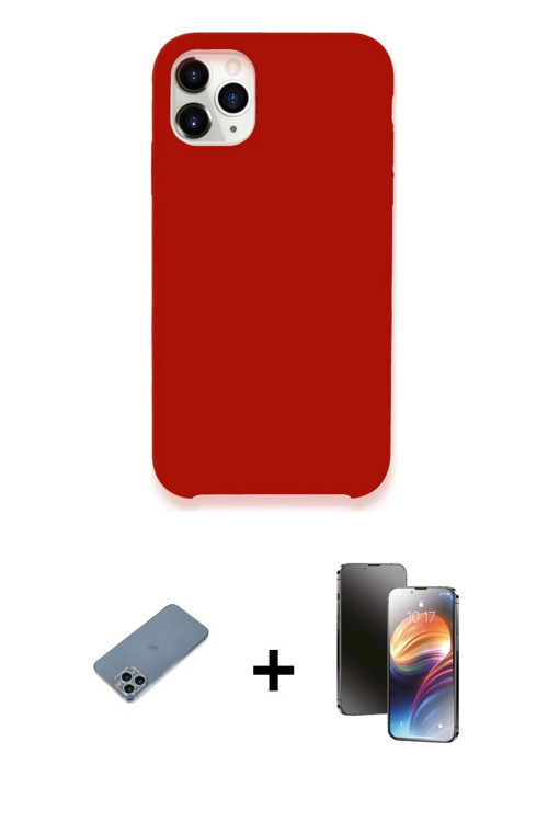 ieg™ iPhone 11 Pro Kılıf Zirve Modern Özel Seri - Siyah 3D Antistatik Mat Seramik Nano Ekran Koruyuc