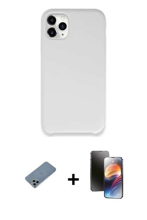 ieg™ iPhone 11 Pro Kılıf Zirve Modern Özel Seri - Siyah 3D Antistatik Mat Seramik Nano Ekran Koruyuc
