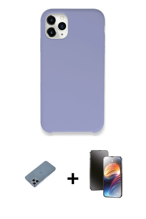 ieg™ iPhone 11 Pro Kılıf Zirve Modern Özel Seri - Siyah 3D Antistatik Mat Seramik Nano Ekran Koruyuc