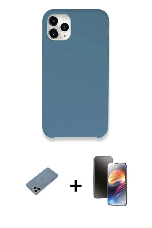 ieg™ iPhone 11 Pro Kılıf Zirve Modern Özel Seri - Siyah 3D Antistatik Mat Seramik Nano Ekran Koruyuc