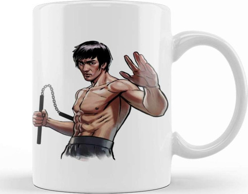 Bruce Lee Kupa Bardak Porselen