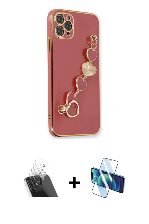 ieg™ iPhone 11 Pro Max Kılıf Nova Işık Prime - Siyah 3D Antistatik Seramik Nano Ekran Koruyucu + Şef
