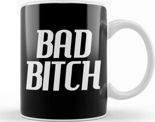 Bad Bitch Kupa Bardak Porselen