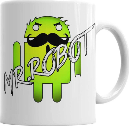 Mr Robot Kupa Bardak Porselen