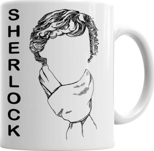 Sherlock Kupa Bardak Porselen