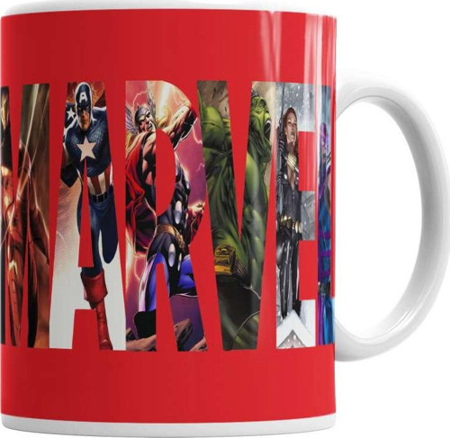 Marvel 4 Kupa Bardak Porselen