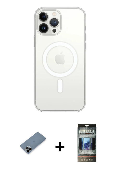 ieg™ iPhone 12 Pro Kılıf Kutup Klasik Serisi - Siyah 34D Hayalet Izgaralı Cam + Siyah Shine Kamera L