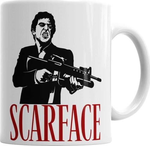 Scarface Kupa Bardak Porselen