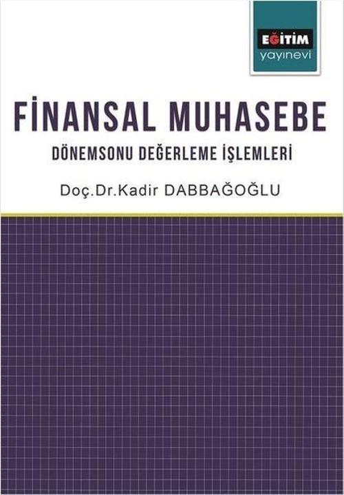 Eğitim Yayınevi Finansal Muhasebe