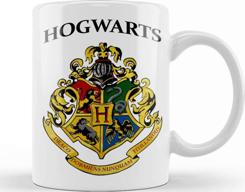 Hogwarts Kupa Bardak Porselen
