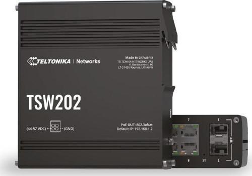 Yönetilebilir Endüstriyel PoE+ Switch&lt;br&gt;8x 10/100/1000BaseT PoE+ port (30W)&lt;br&gt;2x 1 Gbp
