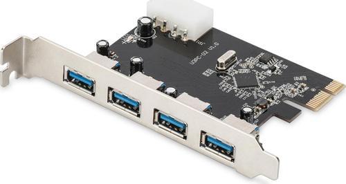 4 Port&#039;lu PCI Express USB 3.0 Kart, VL805 çip takımı