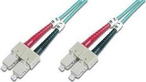 SC-SC Fiber Optik Patch Kablo, 3 metre, Multimode, Duplex, 50/125, OM3