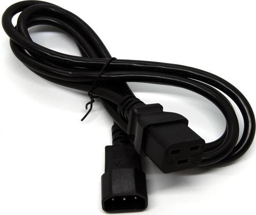Güç Kablosu, C14 C19, 1.8 metre, H05VV-F 3*1 5mm kare C14-C19 Power Cab