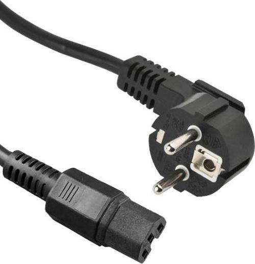 Güç Kablosu, Schuko C15, 1.80 metre, 10A 250V, H05VV F0.75*3 Schuko-C15 Power Cab
