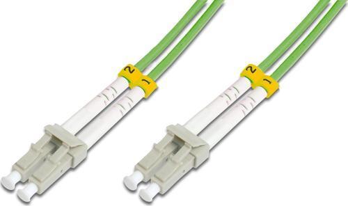 LC-LC Fiber Optik Patch Kablo, Multimode OM 5 50/125 Duplex, 3.0mm, LSZH, 1 metre