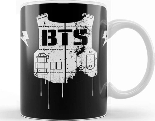 Bts Logo Kupa Bardak Porselen