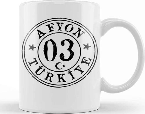 03 Afyon Kupa Bardak Porselen