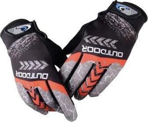 Outdoor Mtb Mevsimlik Tam Parmak Bisiklet Eldiveni Large Eldiven