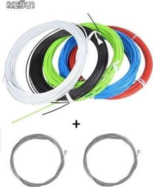 2 metre bisiklet dış vites kablosu + 2 ADET vites teli RENKLİ