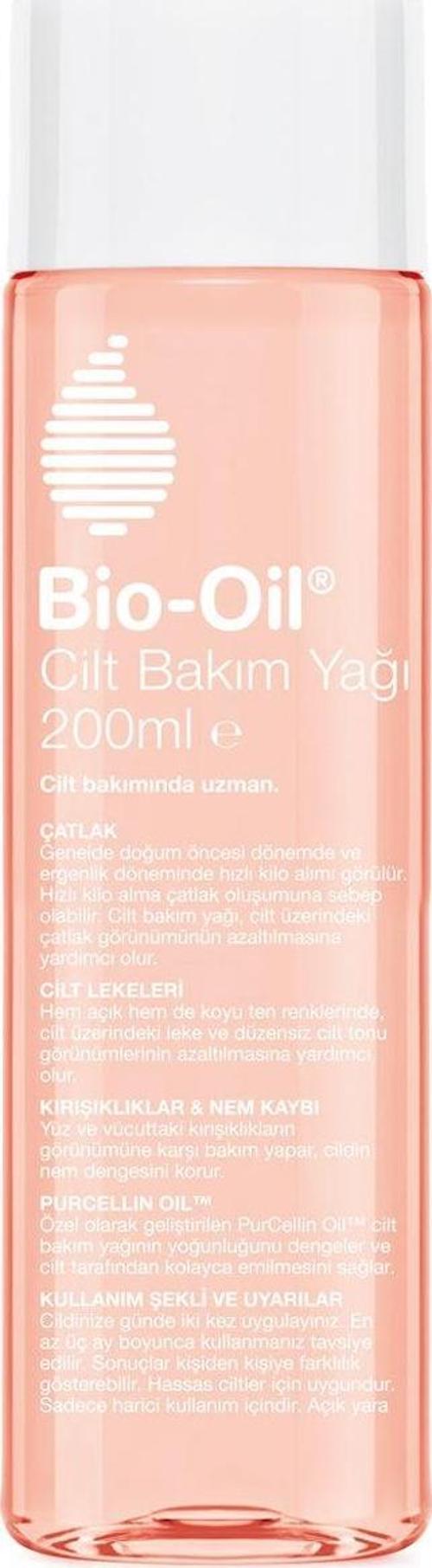 Cilt Bakım Yağı 200 ml