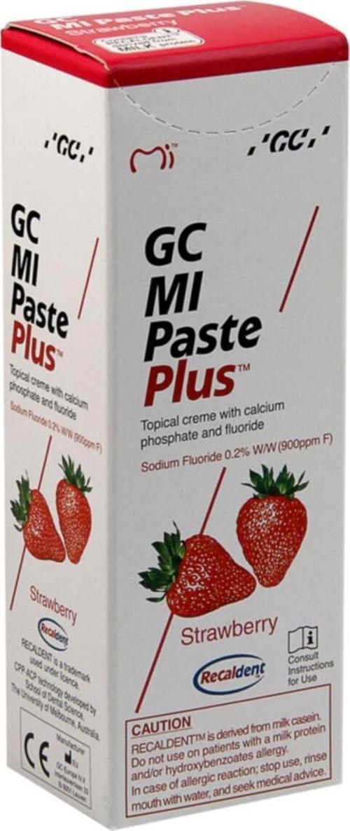 Mı Paste Plus Koruyucu Diş Bakım Kremi - Çilek Aromalı