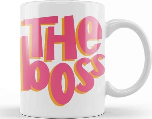 The Boss Kupa Bardak Porselen