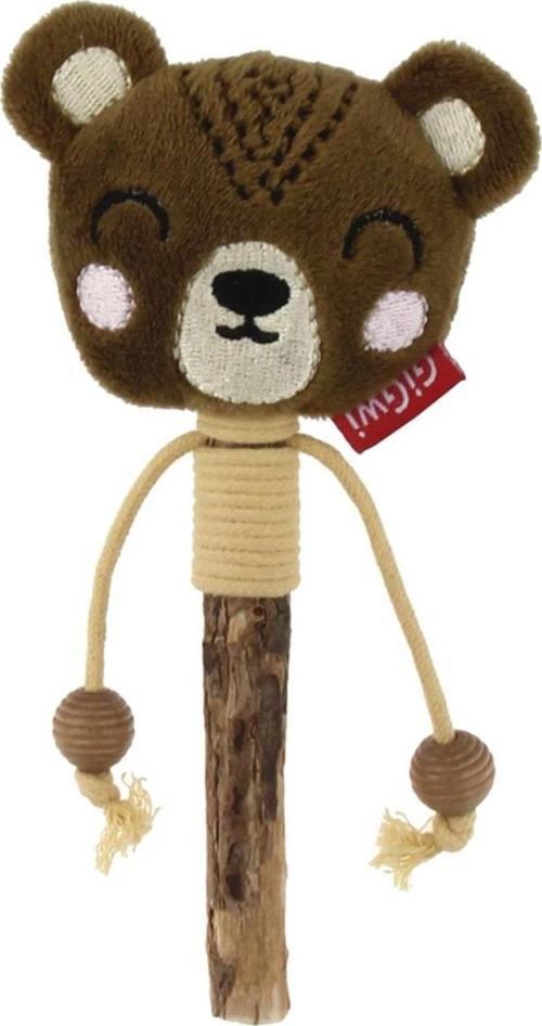 8520 Ahşap Kedi Oyun Stick Ayı